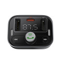 Baseus S-09 Автомобильный FM-трансмиттер Bluetooth 5.3 / 2x USB + USB-C
