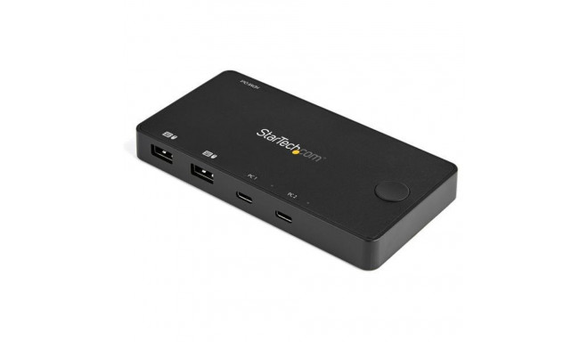 2 USB C KVM SWITCH/ PORT.