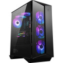 MSI MPG GUNGNIR 110R Mid Tower Gaming Computer Case Black, USB 3.2 Gen2 Type C, 4x 120mm ARGB Fan, M