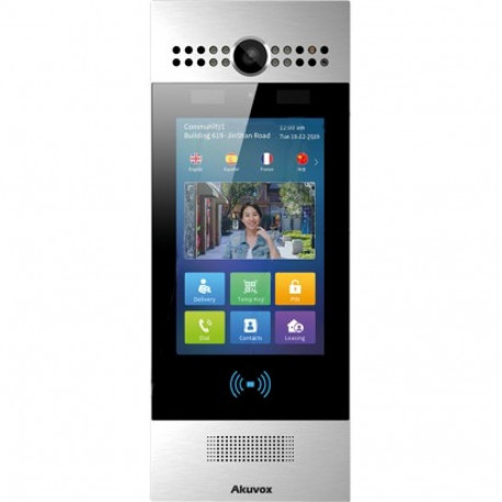 "Video-TFE R29C-L Main Body, LTE, facial recognition, Android, silver"
