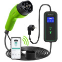 Mobile EV charger with adjustable 2in1