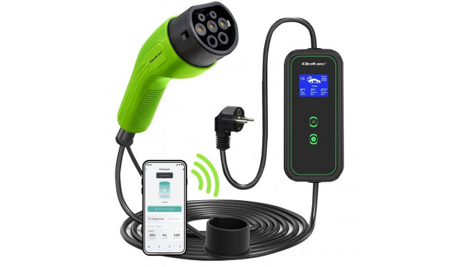 Mobile EV charger with adjustable 2in1