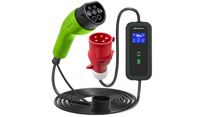 Mobile EV charger with adjustable 2in1