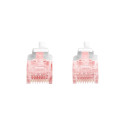 CAT 6 U-UTP  Slim patch cord | Patch cord | Transparent red coloured connector for easy identificati