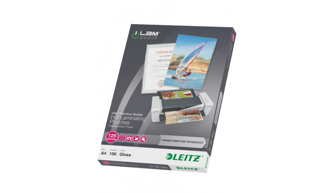 Leitz iLAM UDT A4 lamineerimiskile, 125mic/100tk