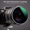 K&F Concept Nano-X MRC CPL circular polarizing filter - 62 mm