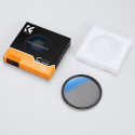 K&F Concept Nano-C HMC CPL circular polarizing filter - 62 mm