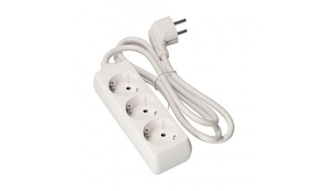 3-socket plugboard without power switch EDM 41033 Schuko (3 m)