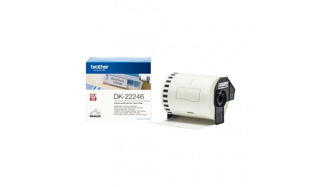 Brother continuous labels DK-22246 (width: 103 mm, white)