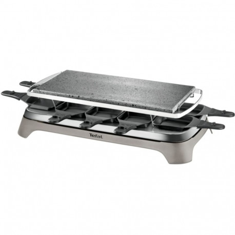 Raclette-Grill Pierrade PR457B (grau/schwarz, 1.350 Watt, für 10 Personen)