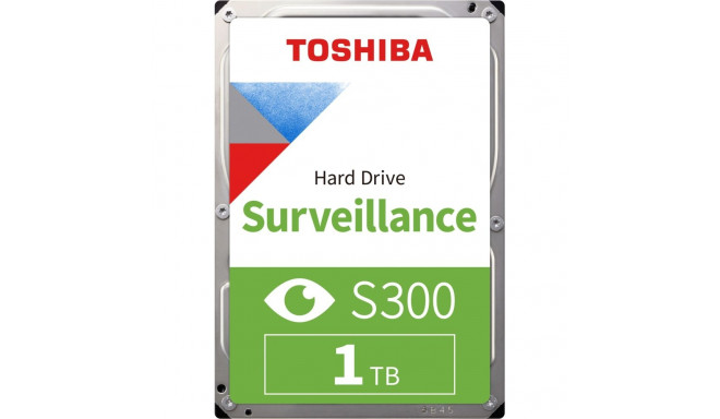 Toshiba S300 1 TB, hard drive (SATA 6Gb/s, 3.5)