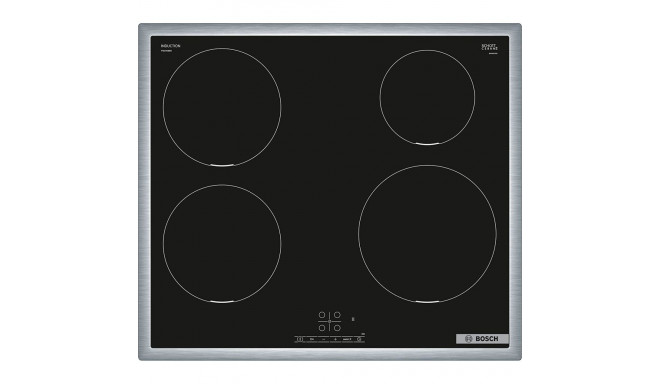 Bosch PIE645BB5E Series 4, self-sufficient hob (black/stainless steel)