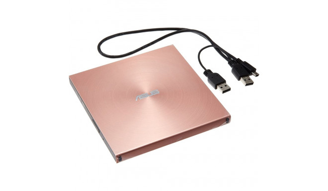 Asus SDRW-08U5S-U External DVD Writer (Rose Gold, USB 2.0, M-DISC)