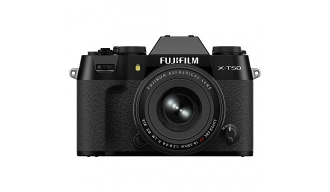 FUJIFILM X-T50 + FUJINON XF 16-50mm F2.8-4.8 R LM WR  (Black)