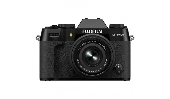 FUJIFILM X-T50 + FUJINON XC 15-45mm F3.5-5.6 OIS PZ (Black)