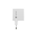 NATEC RIBERA GAN CHARGER 1X USB-A + 1X USB-C 45W WHITE