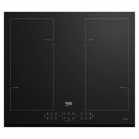 Beko HII64206F2MT must integreeritud 58 cm tsoon induktsioonpliit 4 tsooni