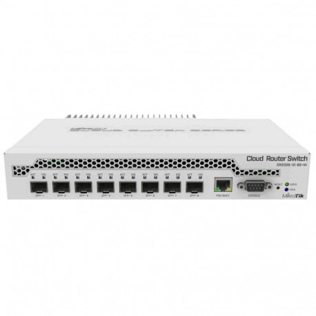 Mikrotik CRS309-1G-8S+ Managed Gigabit Ethernet (10/100/1000) Power over Ethernet (PoE) White
