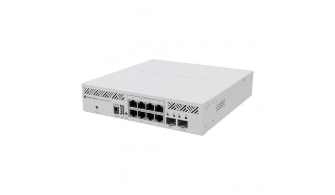 MikroTik | Pilvruuteri Lüliti | CRS310-8G+2S+IN | Riiulile paigaldatav | 1 Gbps (RJ-45) portide arv 