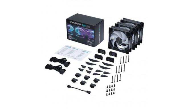 Phanteks D30 120mm  PWM Fan, DRGB, Bla