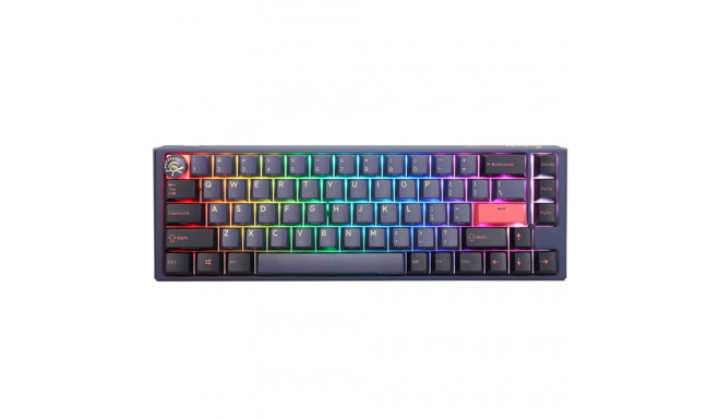 Ducky One 3 Kosmiline Sinine SF Mänguriklaviatuur, RGB LED - MX-Sinine (US)