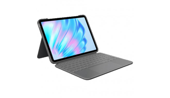 Logitech Combo Touch iPad Air 11'' (2024/2025) grau QWERTZ
