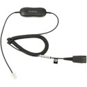 "Jabra GN 1200 Anschlusskabel Smart Cord QD auf RJ9/10 spiral"