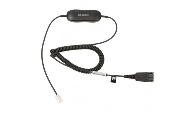 "Jabra GN 1200 Anschlusskabel Smart Cord QD auf RJ9/10 spiral"