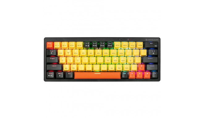Mechanical keyboard Gamezone EVO2 HOT SWAP 63 (yellow)