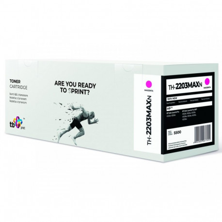 HP Color LaserJet Pro 4202 W2203X TH-2203MAXN 100% uus magenta tooner