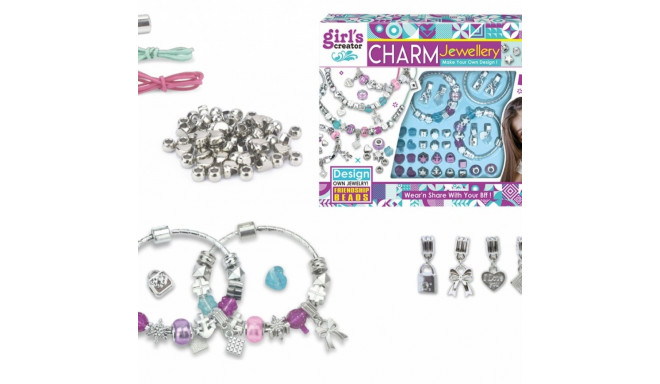 Creative set for creating bracelets