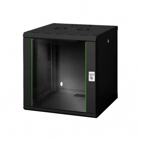 Digitus Unique seeria seinakapp DN-19 12U-6/6-SW must 60 x 60 cm
