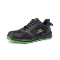 Shoes A-RUN Low Green size 41.