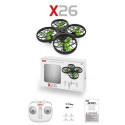 Syma X26 Takistuste vältimise RC Drone 2.4Ghz Headless