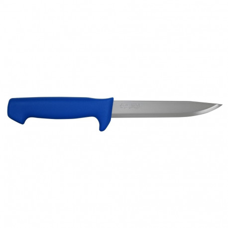 Morakniv Fish 1030SP Butcher Knife – 146mm Stiff Stainless Steel Blade, Blue Handle