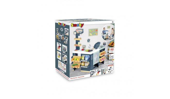 Smoby Maksimarket ostukäruga