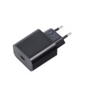 Universal Travel Charger Blue Star with USB C socket - 3A 25W with PD and QC 4.0 function