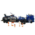 FREE WHEEL POLICE TRUCK SET WITH LIGHT