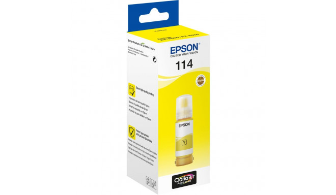 Epson 114 EcoTank tindipudel kollane
