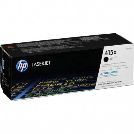 HP 415X laservärikasett must