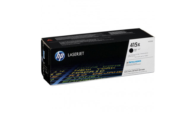 HP 415X laservärikasett must