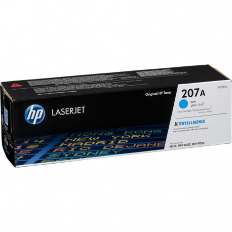 HP 207A laservärvikassett tsüaan