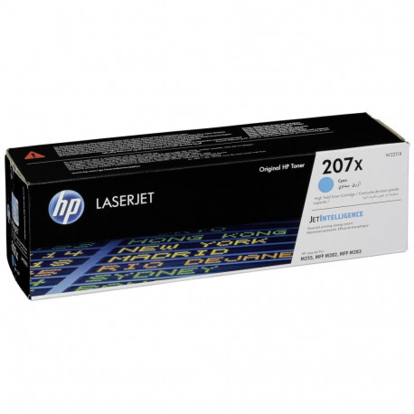 HP 207X laservärikasett, tsüaan