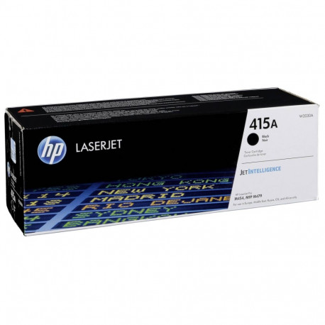 HP 415A laservärikasett must