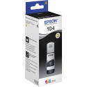 Epson 104 EcoTank -mustepullo, musta