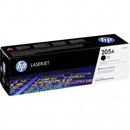 HP 205A laservärikasett must