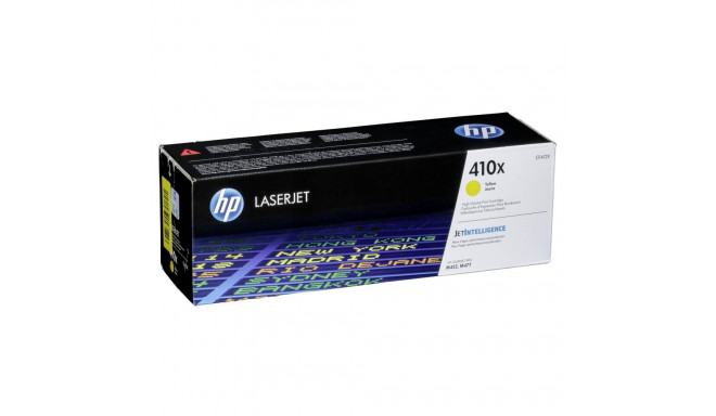 HP 410X laserikassett, kollane