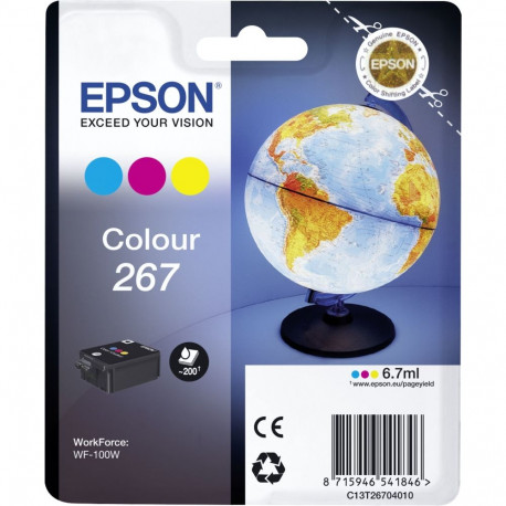 Epson 267 kolmevärvi tindikassett