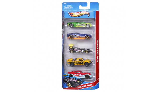 Hot Wheels väikeauto, 5 tk