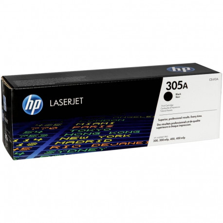 HP 305A laservärikasett must